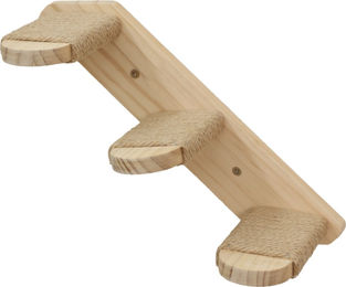 Kerbl Kratzmatte aus Holz in Natur für Katzen Größe S – Bild 1 von 3