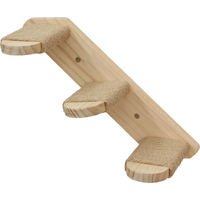 Produktbild von Kerbl Kratzmatte aus Holz in Natur für Katzen Größe S