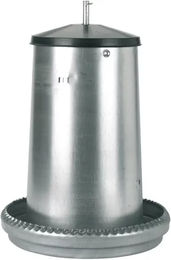 Produktbild von Kerbl Kükenfütterer unmontiert verzinkt aus Metall für Hühner