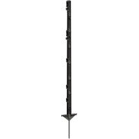 Produktbild von Kerbl Kunststoffpfahl Expert Doppeltritt Grau 105 cm 5 Stück