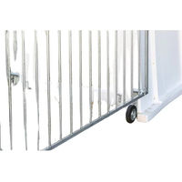 Produktbild von Kerbl Laufstall Nische Gehege aus Metall leicht verzinkt und UV-beständig