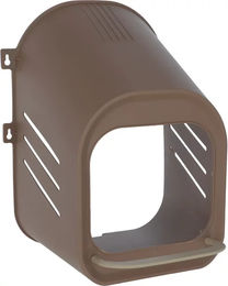 Produktbild von Kerbl Legenest für Hühner aus Kunststoff in Braun