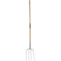 Produktbild von Kerbl Letame Gabel mit Stiel aus Edelstahl