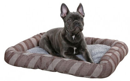 Kerbl Liegebett Pablo Hund grau Stoff 100 cm – Bild 1 von 4
