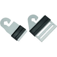 Produktbild von Kerbl Litzclip Bandverbindung 442007/046 Silber 4er Pack