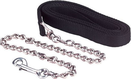 Kerbl Longe mit Kette Schwarz 250cm - 250 cm – Bild 1 von 3