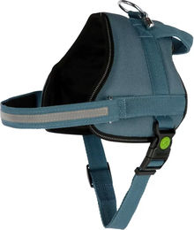 Kerbl Maestro 2.0 Hundegeschirr aus Polyester in Blau Türkis mit Adresstube 20mm x 57-77cm – Bild 1 von 6