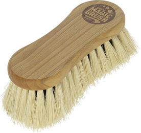 Kerbl Magic Brush Kombi-Pferdebürste aus Holz mit Rosshaar und Fibre – Bild 1 von 6