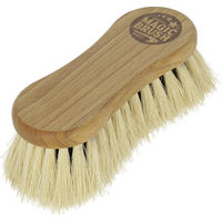 Produktbild von Kerbl Magic Brush Kombi-Pferdebürste aus Holz mit Rosshaar und Fibre