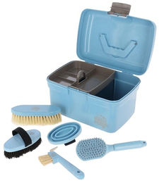 Kerbl Magic Brush Putzbox Waterlily Pastell-blau aus Kunststoff – Bild 1 von 2