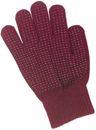 Kerbl Magic Grippy Reithandschuhe für Kinder in Rot – Bild 1 von 4
