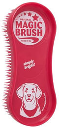Kerbl MagicBrush DOG Fellbürste für Hunde mit Kurzhaar Rosa - 1 Stk. – Bild 1 von 3
