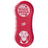 Produktbild von Kerbl MagicBrush DOG Fellbürste für Hunde mit Kurzhaar Rosa - 1 Stk.