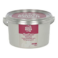 Produktbild von Kerbl MagicBrush Huffett Hufpflege Bürste mit 2500 ml Eimer Grün - 6 x 2500 ml