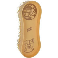 Produktbild von Kerbl MagicBrush Hundebürste für Kurzhaarige in Gold/Beige