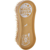 Produktbild von Kerbl MagicBrush Hundebürste für Kurzhaarige Sandstorm Beige Kunststoff - 1 Stk.