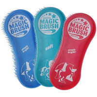 Produktbild von Kerbl MagicBrush JellyFish Pferdebürsten-Set aus Kunststoff 3er Set