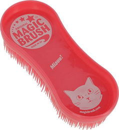 Produktbild von Kerbl MagicBrush Katzenbürste aus Kunststoff in Rosa