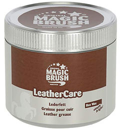 Kerbl MagicBrush Lederfett mit Bienenwachs zur Lederpflege für Pferde 450 ml - 450 ml – Bild 1 von 7