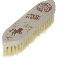 Produktbild von Kerbl MagicBrush Mähnenbürste für die Mähnen- und Schweifpflege aus Kunststoff in Beige