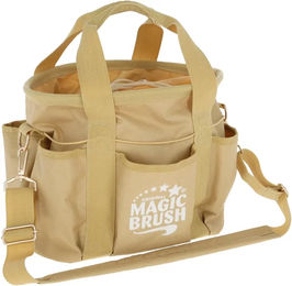 Kerbl MagicBrush Pflegetasche aus Polyester in Gold und Beige 30x25x25cm – Bild 1 von 2