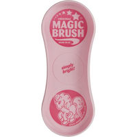 Produktbild von Kerbl MagicBrush Pink Pony Bürste aus Kunststoff in Rosa