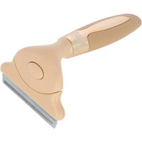 Produktbild von Kerbl MagicBrush Unterwollkamm für Hunde aus Edelstahl in Gold oder Beige