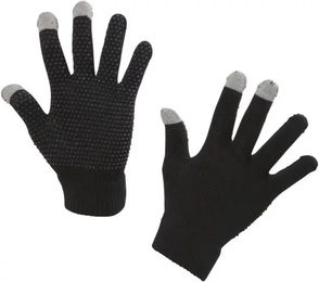 Kerbl MagicTouch Reithandschuhe aus Baumwolle Schwarz Unisex Einheitsgröße – Bild 1 von 2
