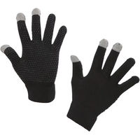 Produktbild von Kerbl MagicTouch Reithandschuhe aus Baumwolle Schwarz Unisex Einheitsgröße