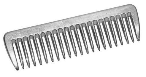 Kerbl Mähnenverziehkamm aus Aluminium für die Mähnen- und Schweifpflege – Bild 1 von 2