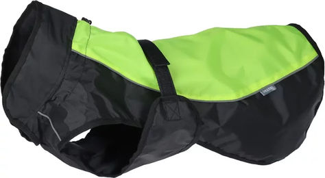 Kerbl Malmö Hundemantel wasserdicht reflektierend Gelb Schwarz Bunt Größe L - 45 cm – Bild 1 von 10