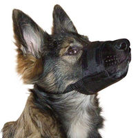 Produktbild von Kerbl Maulkorb für Hunde aus Nylon in Schwarz Größe S 14-20 cm