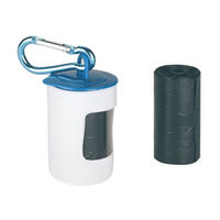 Produktbild von Kerbl Maxi Clean Up Hundekot-Beutelspender mit Karabiner und 40 Kotbeuteln - 2 x 20 Stk.