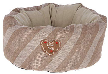 Kerbl Maxi-Pet Hundebett für Welpen Beige Polyester Größe L – Bild 1 von 6