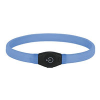 Produktbild von Kerbl Maxi Safe LED-Halsband für Hunde wasserdicht und wiederaufladbar Blau Größe Groß - 1 Stk.