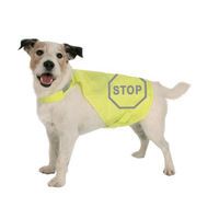 Produktbild von Kerbl MAXI SAFE Sicherheitsweste Warnweste für Hunde Gelb Rückenlänge 25 cm