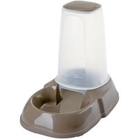 Produktbild von Kerbl Maya Futterautomat aus Kunststoff für erwachsene Tiere in Braun Transparent - 3,5 l