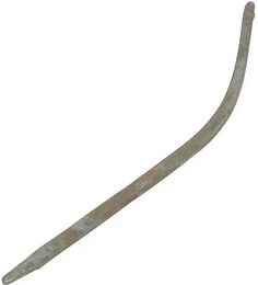 Produktbild von Kerbl Metallzähne für breiten Rechen mit Stiel 50250 Grau