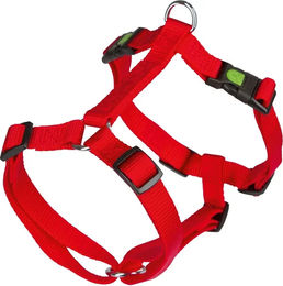 Kerbl Miami Hundegeschirr aus Nylon rot 20 mm 55-76 cm wasserabweisend - 1 Stk. – Bild 1 von 2