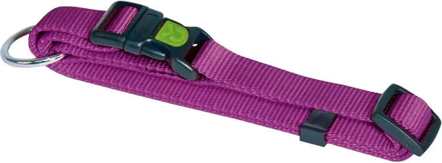 Kerbl Miami Hundehalsband aus Nylon in Lila, wasserabweisend und verstellbar 40-55cm – Bild 1 von 2