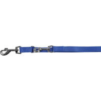 Produktbild von Kerbl Miami Hundeleine aus Nylon blau 200cm wasserabweisend und 3-fach verstellbar - 200 cm