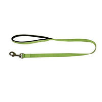 Produktbild von Kerbl Miami Hundeleine aus Nylon in Grün mit gepolsterter Handschlaufe und wasserabweisender Oberfläche - 100 cm