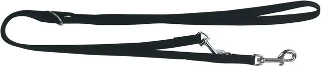 Kerbl Miami Hundeleine aus Nylon in Schwarz, 200cm, wasserabweisend - 200 cm – Bild 1 von 3