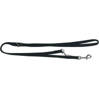 Produktbild von Kerbl Miami Hundeleine aus Nylon in Schwarz, 200cm, wasserabweisend - 200 cm