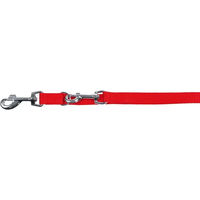 Produktbild von Kerbl Miami Hundeleine aus Nylon rot 200cm wasserabweisend und 3-fach verstellbar