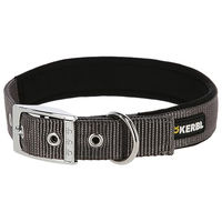 Produktbild von Kerbl Miami Plus Hundehalsband aus Nylon grau wasserabweisend 38-46 cm