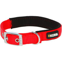 Produktbild von Kerbl Miami Plus Hundehalsband aus Nylon in Rot wasserabweisend 33/39 cm
