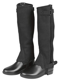Kerbl Minichaps Classic für Kinder aus Kunstleder Schwarz Größe 146 – Bild 1 von 2