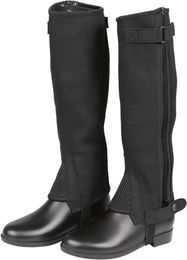 Kerbl Minichaps ClassicStretch Schwarz Größe XXL mit Stretcheinsatz und Reißverschluss – Bild 1 von 7