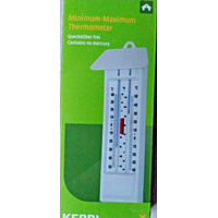Produktbild von Kerbl Minimum-Maximum Thermometer quecksilberfrei in Weiß aus Kunststoff